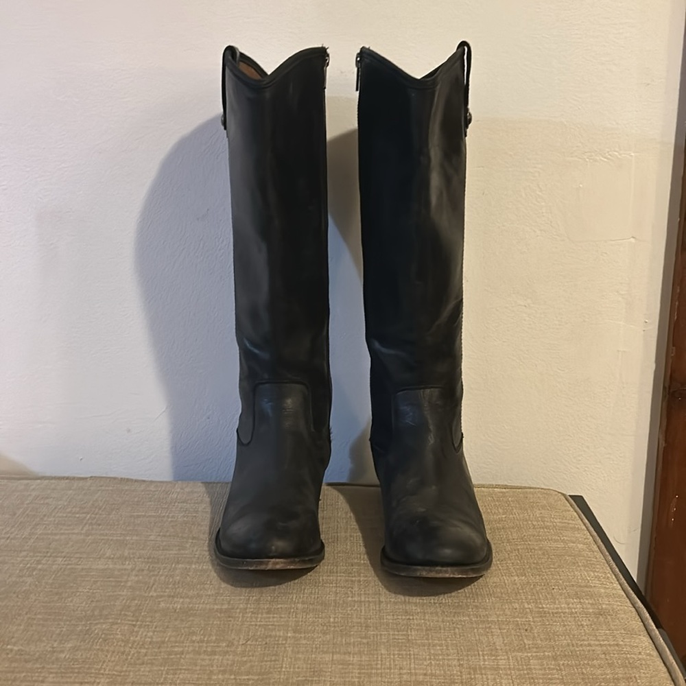 Frye tall boot - full zip - Picture 3 of 6